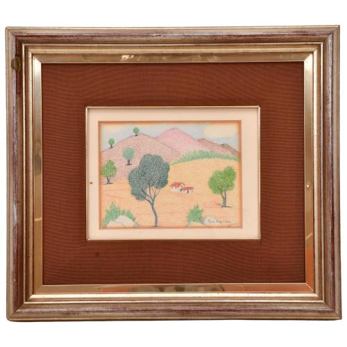 LLUÍS PUIG BARELLA (1894-1984). "Paisaje".