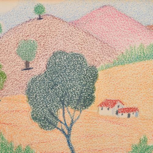 LLUÍS PUIG BARELLA (1894-1984). "Paisaje".