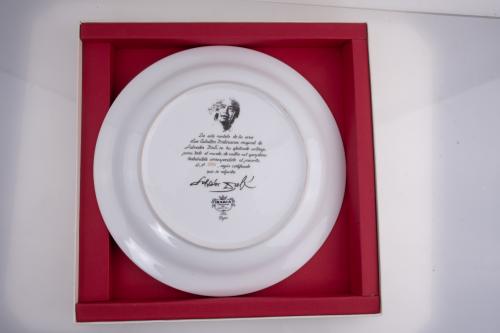 SALVADOR DALÍ I DOMÈNECH (1904-1989). Set of four dishes fr