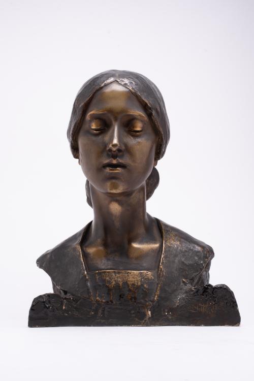 AFTER MODELS BY JOSEP LLIMONA (1864–1934). ‘Female Bust’.