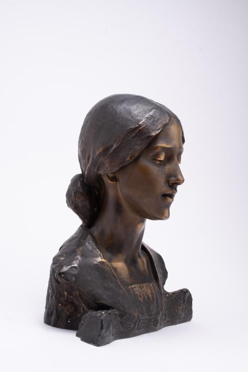 AFTER MODELS BY JOSEP LLIMONA (1864-1934). ‘Female Bust’.