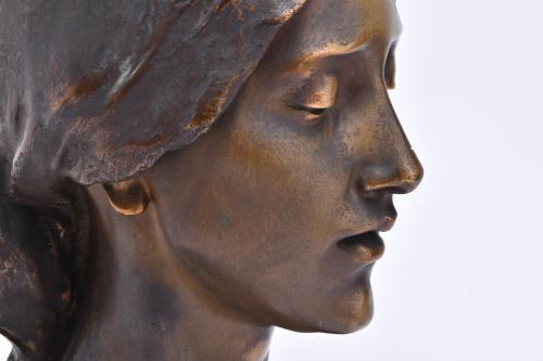AFTER MODELS BY JOSEP LLIMONA (1864-1934). ‘Female Bust’.