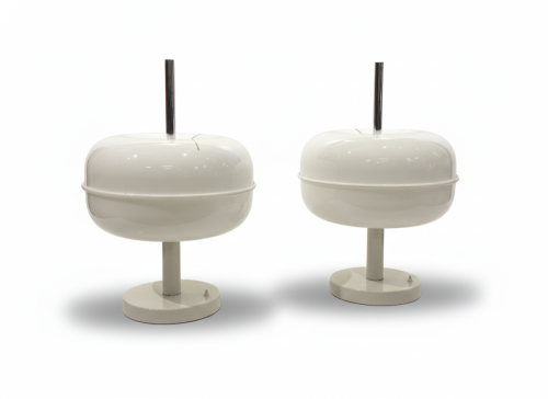 ENRIC FRANCH MIRET (1943 - 2024) FOR STOA. Pair of ‘Toro’ lamps, designed in 1976.