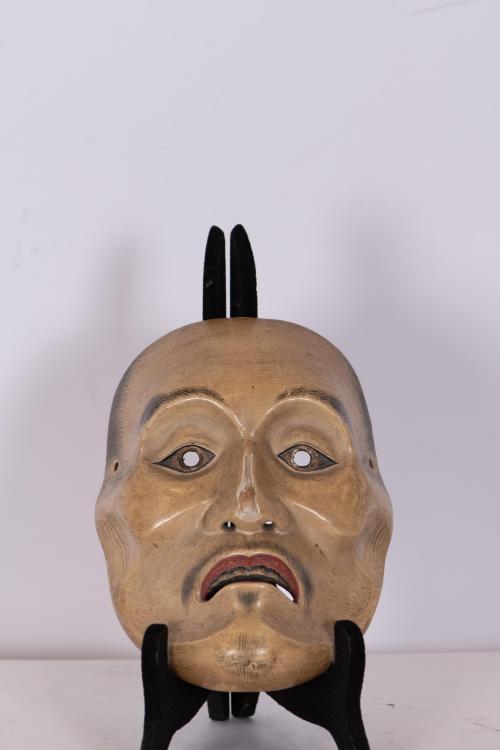 JAPANESE SCHOOL, EDO PERIOD (1603-1868). Set of seven Nō th