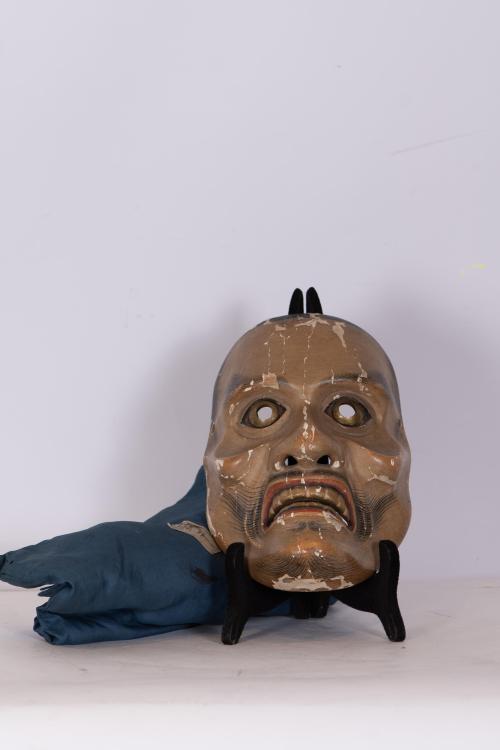 JAPANESE SCHOOL, EDO PERIOD (1603-1868). Set of seven Nō th