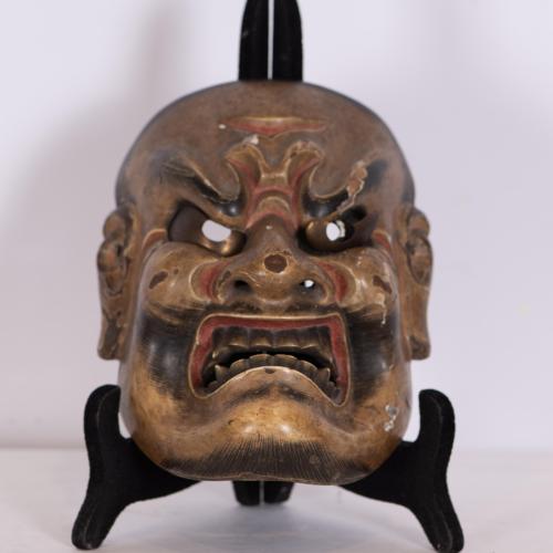 JAPANESE SCHOOL, EDO PERIOD (1603-1868). Set of seven Nō th