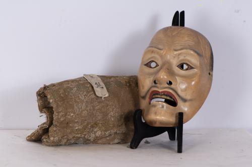 JAPANESE SCHOOL, EDO PERIOD (1603-1868). Set of seven Nō th