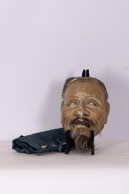JAPANESE SCHOOL, EDO PERIOD (1603-1868). Set of seven Nō th
