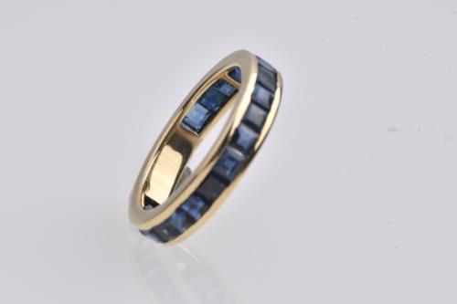 Emeralds wedding ring.