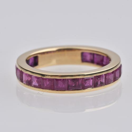 Rubies wedding ring.