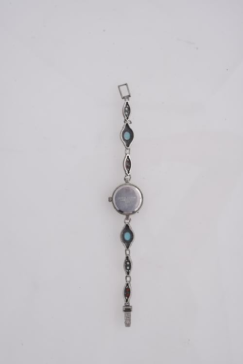 Reloj joya en plata