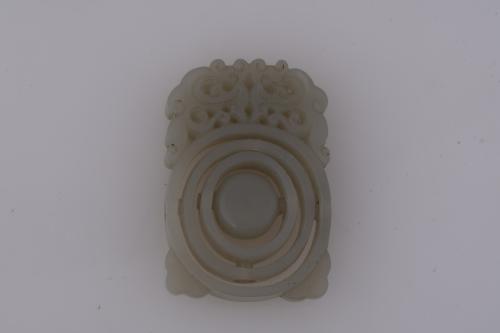 20TH CENTURY CHINESE SCHOOL. Set of four jade objects.