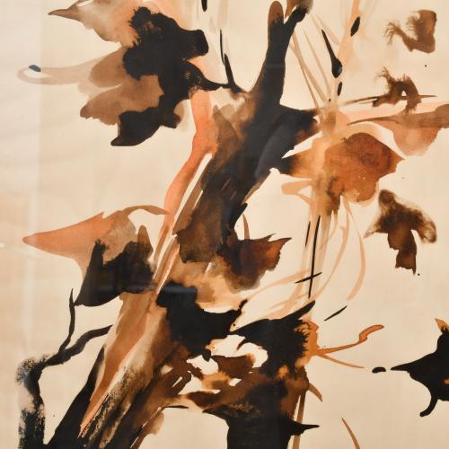 JOSEP MIQUEL SERRANO (1912-1982). "Bodegón flores", 1974.