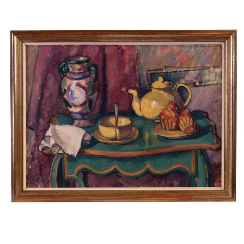JUAN GUERÍN VENTURA (20TH CENTURY).  'Still life', Paris, 1932.