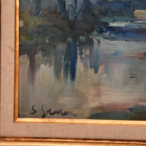 JOAN SERRA MELGOSA (1899-1970) "Lago".