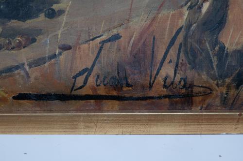 JOAN VILA CINCA (1856-1938). ‘Grape harvest’.