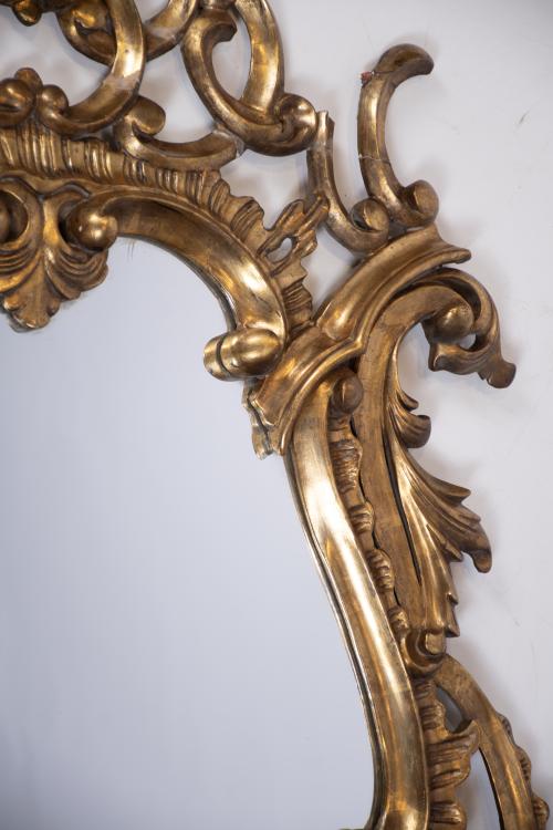 Louis XV style wall mirror, 20th century.