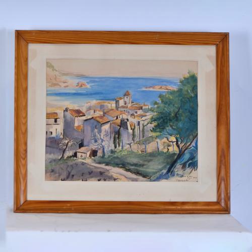 LLUÍS MORATÓ (1903-1963). 'Tossa de Mar', 1951.