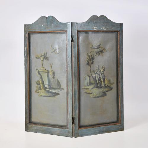 20TH CENTURY FRENCH SCHOOL. Historicist folding screen