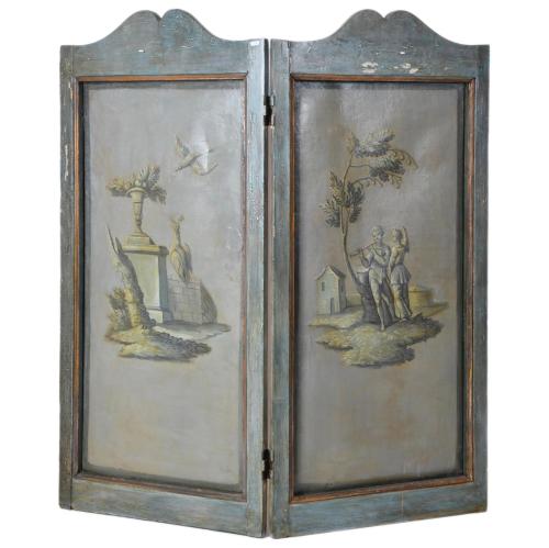 20TH CENTURY FRENCH SCHOOL. Historicist folding screen
