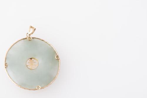 Chinese jade pendant.
