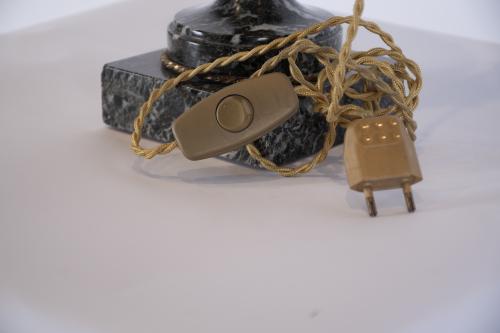 Pair of Belle Époque Louis XVI style goblets, early 20th ce