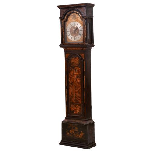 ROBERT AND PETER HIGGS. Reloj de pie, segunda mitad siglo XVIII. 