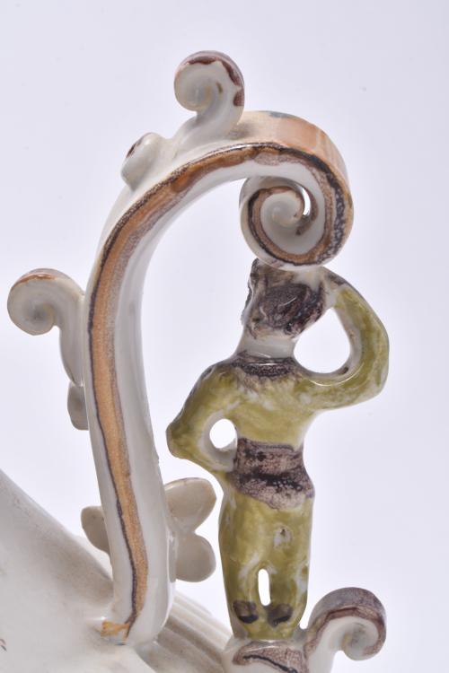 Large vase in Manises ceramic, 20th century.