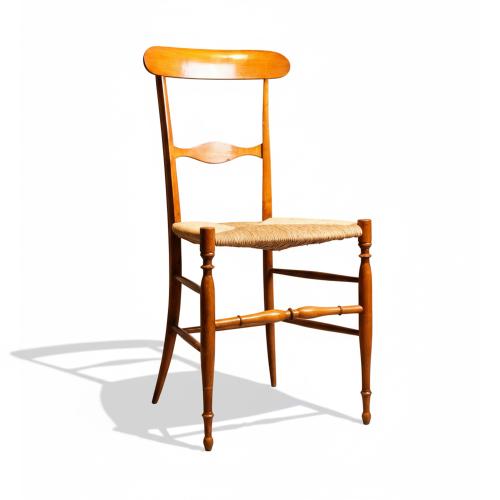 AFTER MODELS BY KARL FRIEDRICH SCHINKEL (1781–1841). Set of eleven German chairs, 19th century.