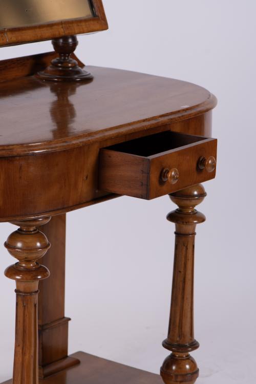 Consola con trumeau Isabelino, siglo XIX. 