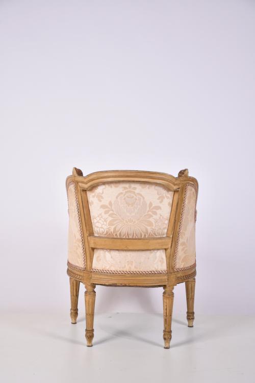 Louis XVI style armchair, 20th century.