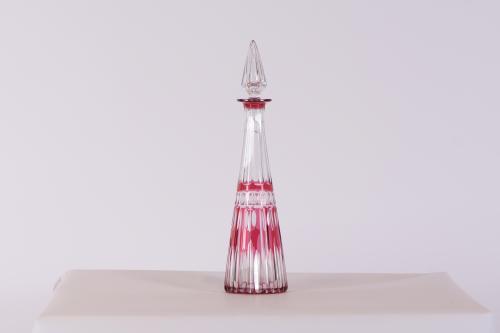 Pair of decanters, 20th century.