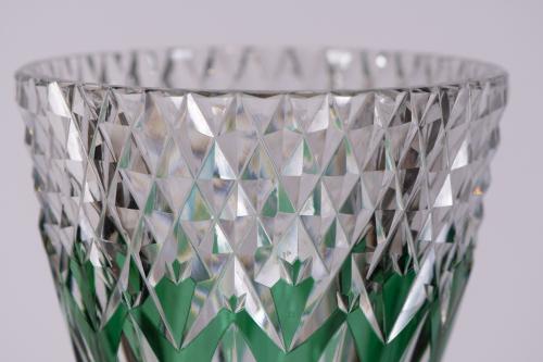 Saint Louis crystal vase, 20th century.