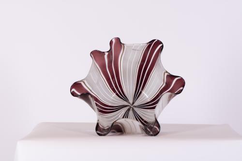 Murano glass vase, 20th century.