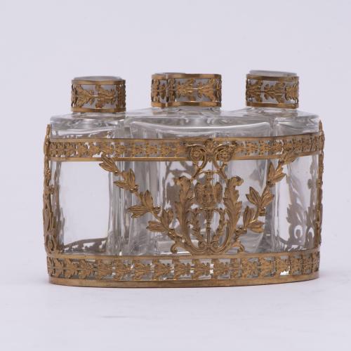 Belle Époque perfume bottle, late 19th century - early 20th century.