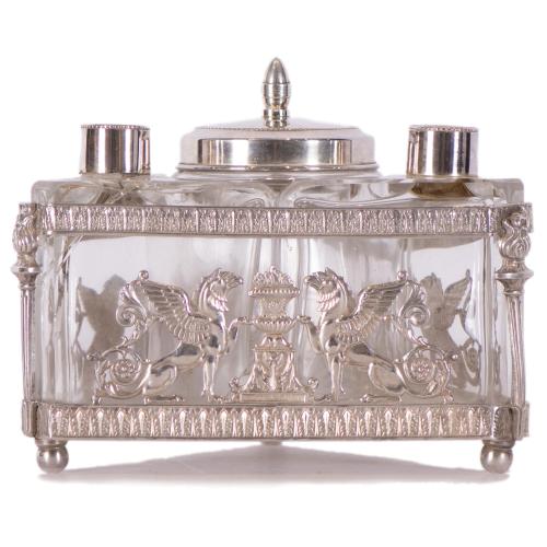 Empire perfume bottle, 19th century.