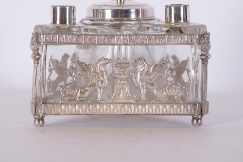 Empire perfume bottle, 19th century.