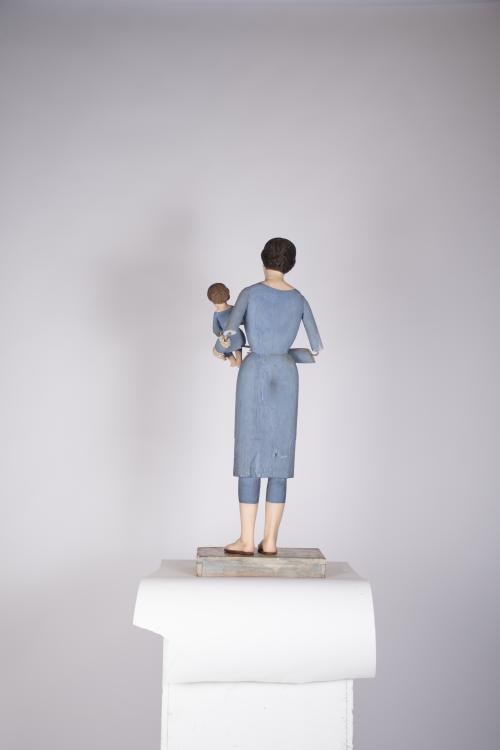 20TH CENTURY CATALAN SCHOOL. Cap i pota, &#39;Madonna and Child