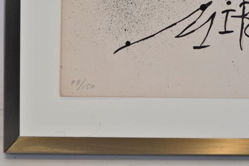 JOAN MIRÓ (1893-1983). &#39;Tribute to Joan Prats&#39;.
