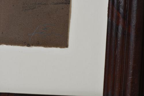 ANTONI TÀPIES (1923-2012). &#39;Crani amb xifres&#39;, 1992.