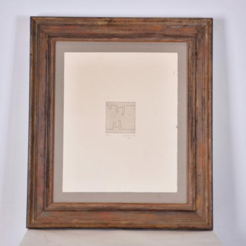 EDUARDO CHILLIDA (1924-2002) 'Ze I - Que', circa 1969.