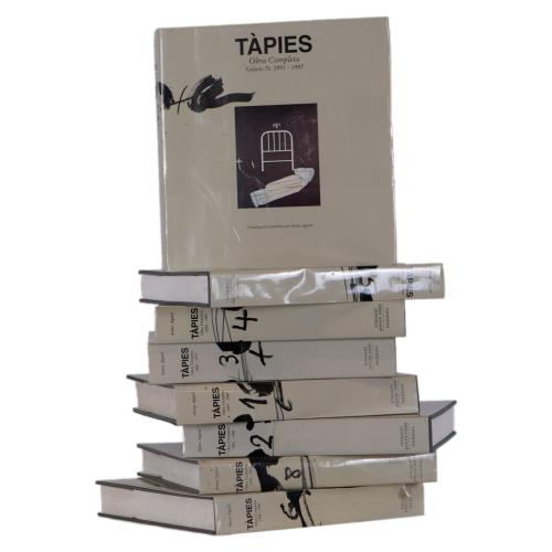 TÀPIES. COMPLETE WORKS. 8 volumes.