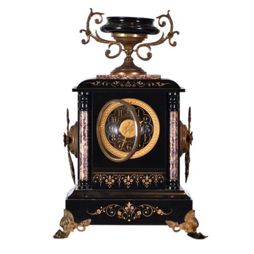 Belle Époque table clock, 20th century.