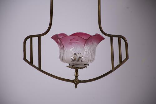 Modernist ceiling lamp, early 20th century.