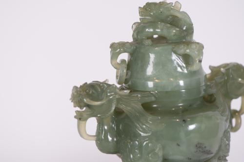 ESCUELA CHINA, SIGLO XX. Incensario.