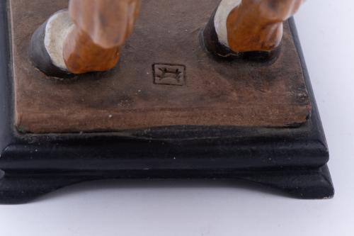 ANTONIO CAMPUZANO Y SOLANS (1919-1988) "Dama a caballo", me