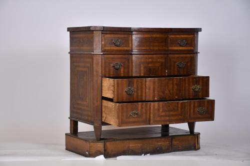 Spanish chest of drawers or bedside table, George II style,