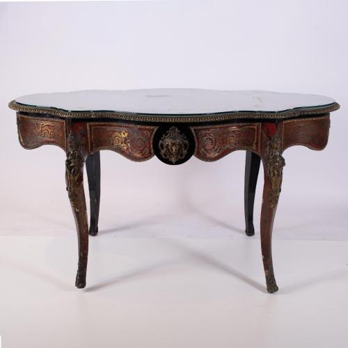 Mesa de centro Napoleón III, siglo XIX.