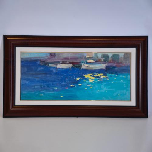 DANIEL CODORNIU ALOY (1943-2023). 'Boats'.