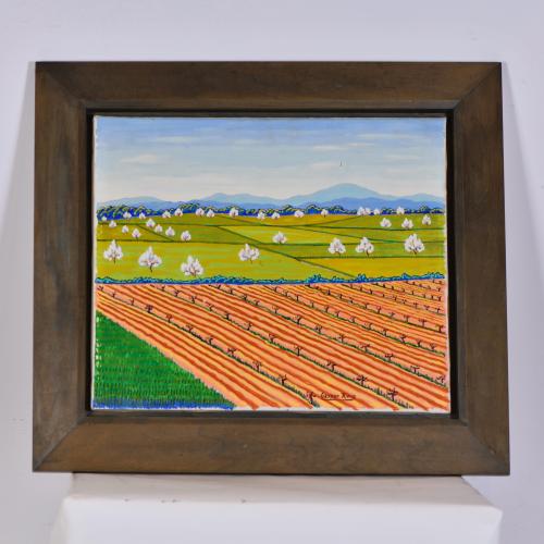 GASPAR RIERA (1922).  'Yellow fields'.